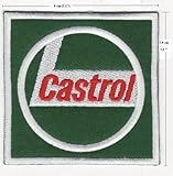 CASTROL GAS & OIL F1 RACING EMBROIDERED IRON ON PATCH T15