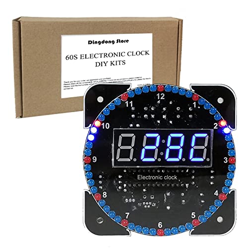Dingdong Store Diy Electronic Clock Kit, Soldering Practice Diy Timer Kit Digital Clock #TOP27