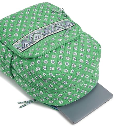 Image of Cotton Campus Backpack, Garden Green Leaf, One Size