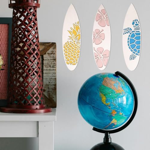 Decoración de pared de tabla de surf de madera para bar y hogar 3