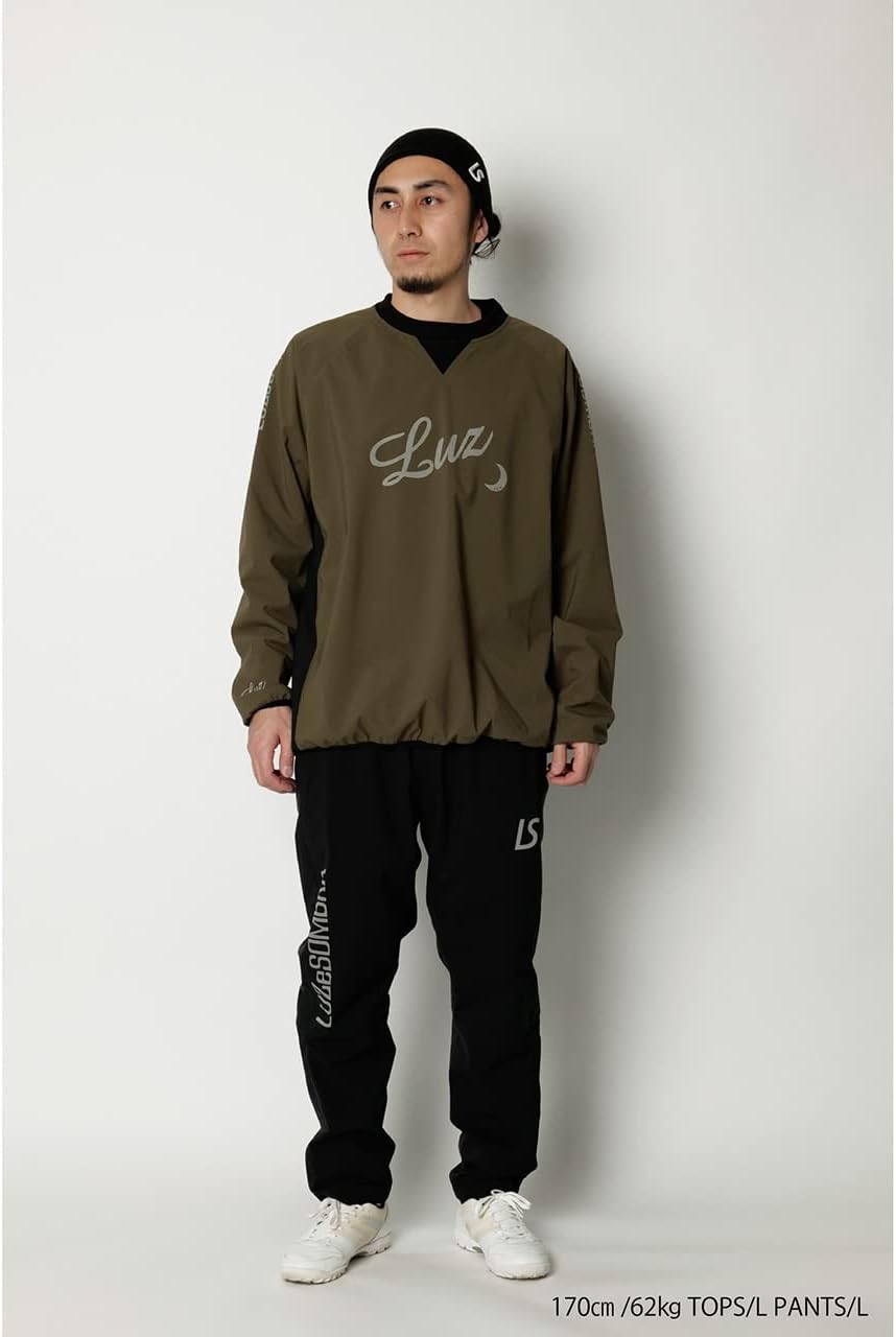 LUZeSOMBRA(ルースイソンブラ) STRETCH TAFTA MESH PULLOVER TOP