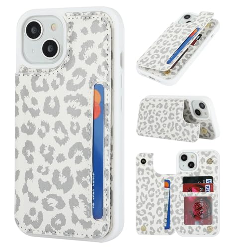Idée cadeau homme et femme étui portefeuille iPhone 13 chic