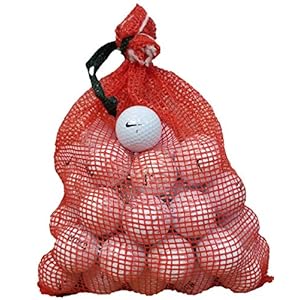 Nike Recycled Mix Golf Ball (50 Pack), White, Small