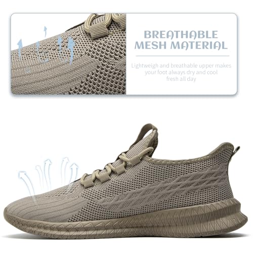 Womens Slip On Running Shoes Breathable Mesh Sneakers for Women Non Slip Lightweight Walking Shoes Gym Workout Casual Sports4