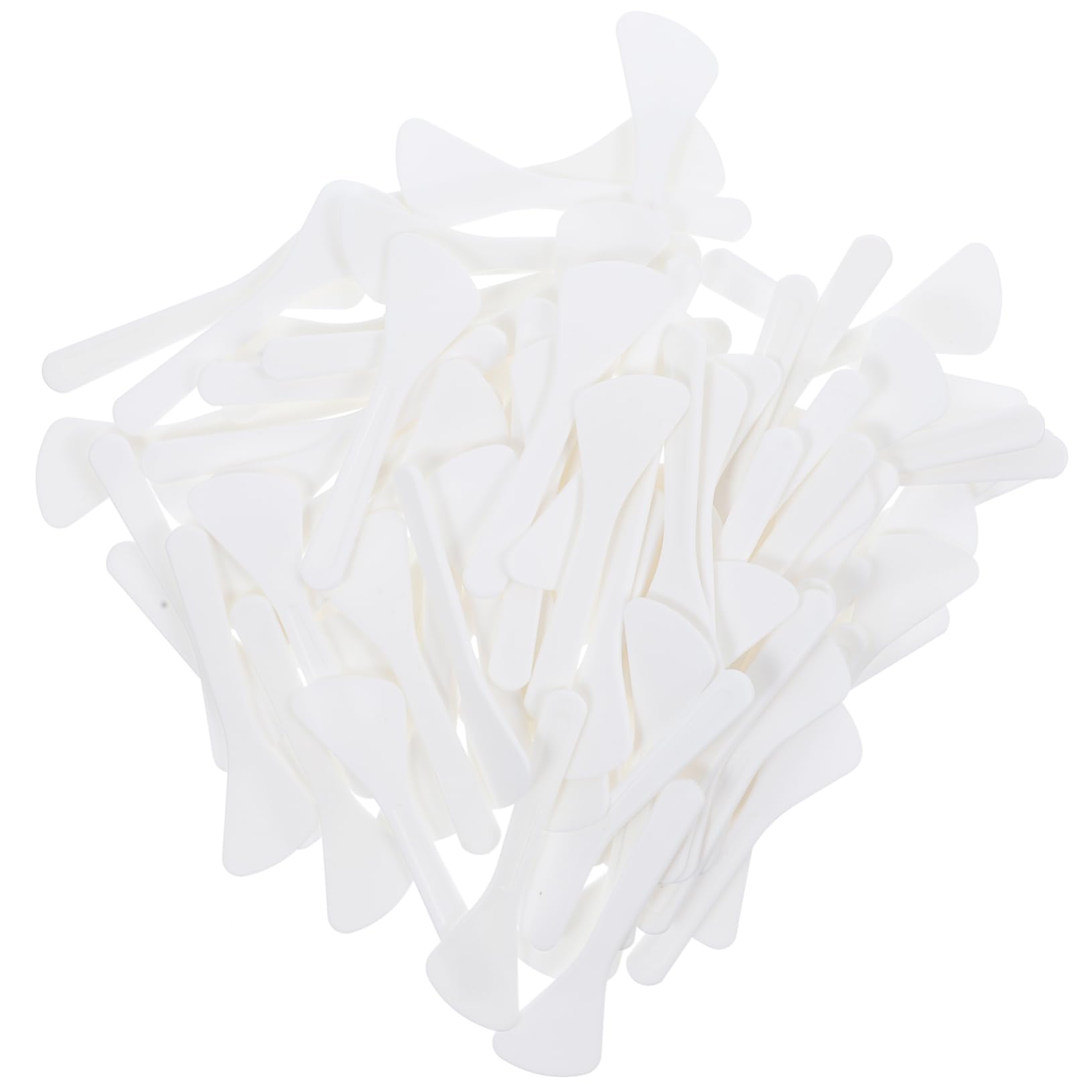 FOMIYES 160 Piezas Cuchara espátula cosmética para el cuidado de la piel crema de mantequilla espátulas de máscara espátula de maquillaje a granel constituir herramienta páginas