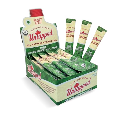 Untapped Mint Maple Syrup Energy Gels