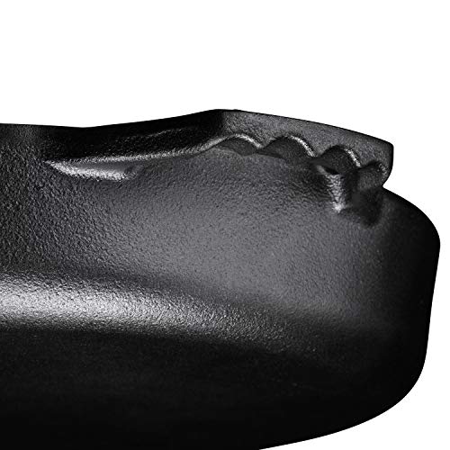 Bruntmor 12'' Black Pre-Seasoned Cast Iron Frying Pan, 12 Inch Oven Safe Cast Iron Skillet, Cast Iron Grill Pan Set, Nonstick Cookware And Bakeware For Casserole Dish #TOP6