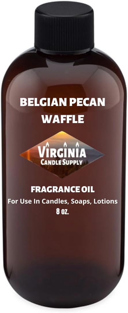 Belgian Pecan Waffle Fragrance Oil (Our Version of The Brand Name) (8 oz Bottle) for Candle Making, Soap Making, Tart Making, Room Sprays, Lotions, Car Fresheners, Slime, Bath Bombs