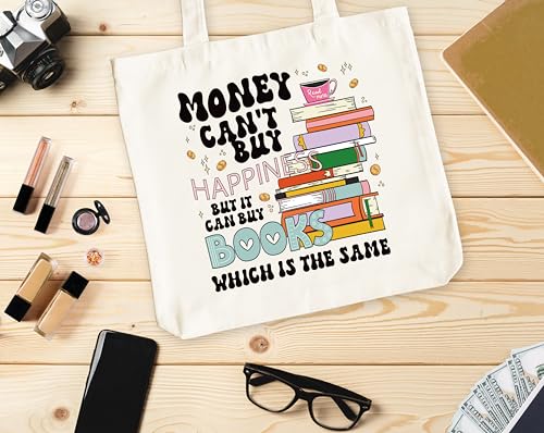 Bolso tote de lona para mujeres de 13.8x16.6 in miniatura 4