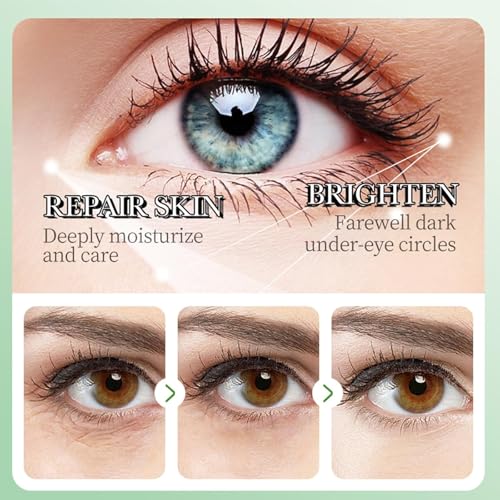 60 Pcs Maschera Occhi Di Aloe Vera,Patch Occhiaie E Borse,Collagene Patch Occhi, Rimuovi Borse, Riduce Le Rughe E Le Linee Sottili, Migliora E Rassoda La Pelle Degli Occhi - 6