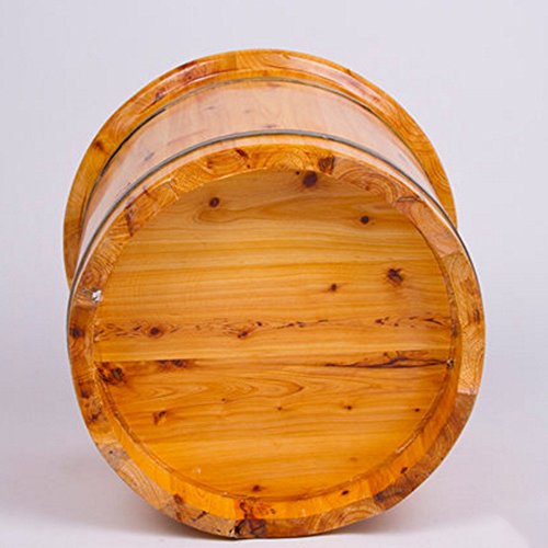Baño de pies en madera de cedro para masaje y spa miniatura 2