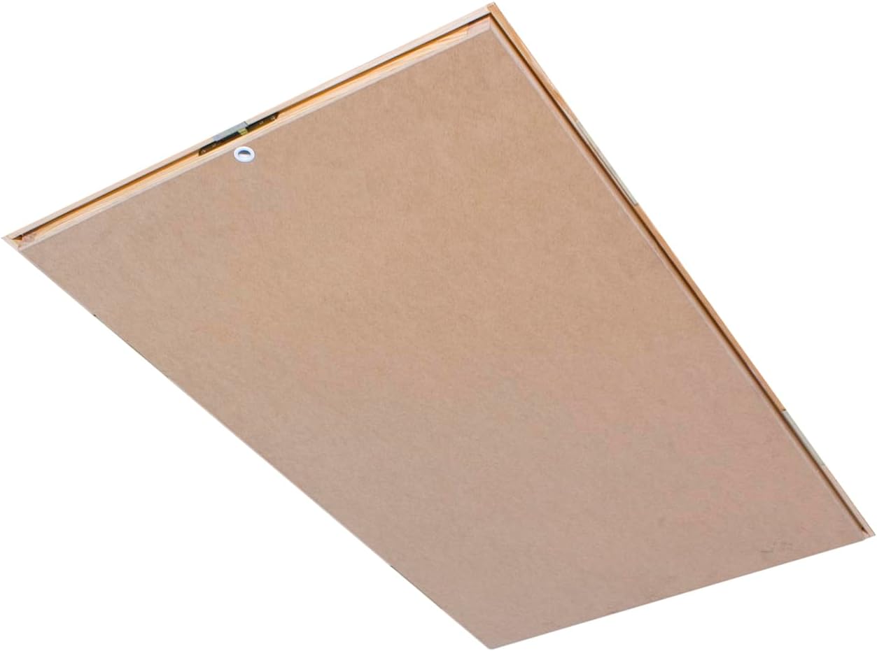 LWP Insulated Wood Attic Ladder 7' 8" - 9' 4", 25" x 47" with 350 lb. Load Capacity