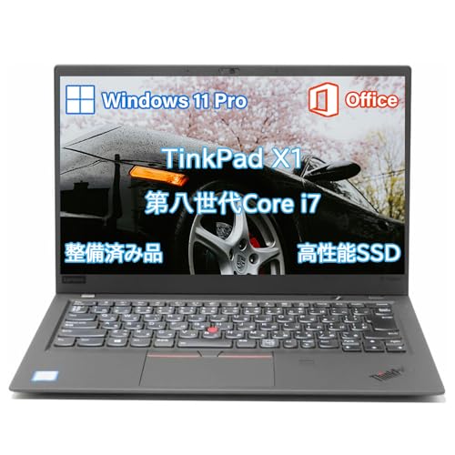 �y�����ςݕi�zThinkPad X1 Carbon Gen 6 �m�[�g�p�\�R��/�攪����Core i7/14�C���`FHD�t��/WEB�J��������/ms 0ffice 2021����/Windows 11 Pro/Wi-Fi����/Type-C/USB 3.0/��