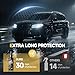 Toretark Car Ceramic Glass Coating Spray,Automotive Windshield Rain Repellant Glass Polish Protect, Long-Lasting Quick Dry Coat (3.38 fl oz +Towel)