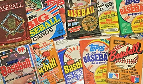 Topps/Fleer/Donruss/Upper Deck Estate Sale Baseball Cards Over 100 Mint Cards in Unopened Packs