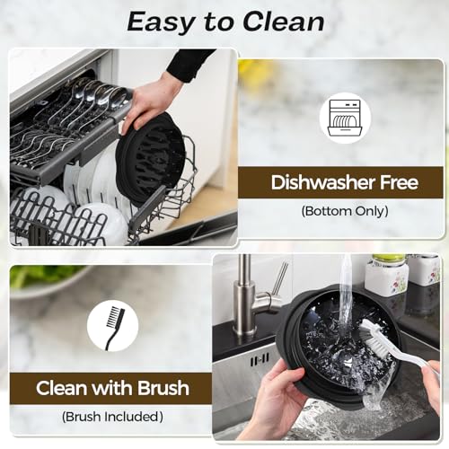 10" Pro Chicken Shredder Tool Twist Large for Kitchen, BPA-Free Food-Safe Meat Grinder, Visible Chicken Breast Meat Shredder with Strong Anti-Slip... - Image 6