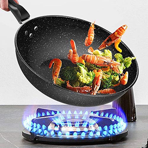Wok Pan Induction 32cm Acero Carbono miniatura 3