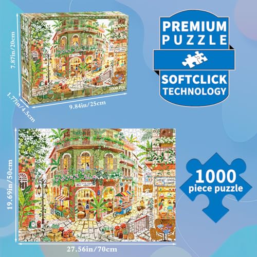 Puzzle Jigsaw 1000 Piezas Ilustracion 14+ Anos miniatura 3