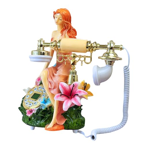 Image of TelPal Basic Corded Telephone with Caller ID,Modern Landline Phone Pretty Unique Design, Decorative Wired Phone Systems for Home, Office and Shops