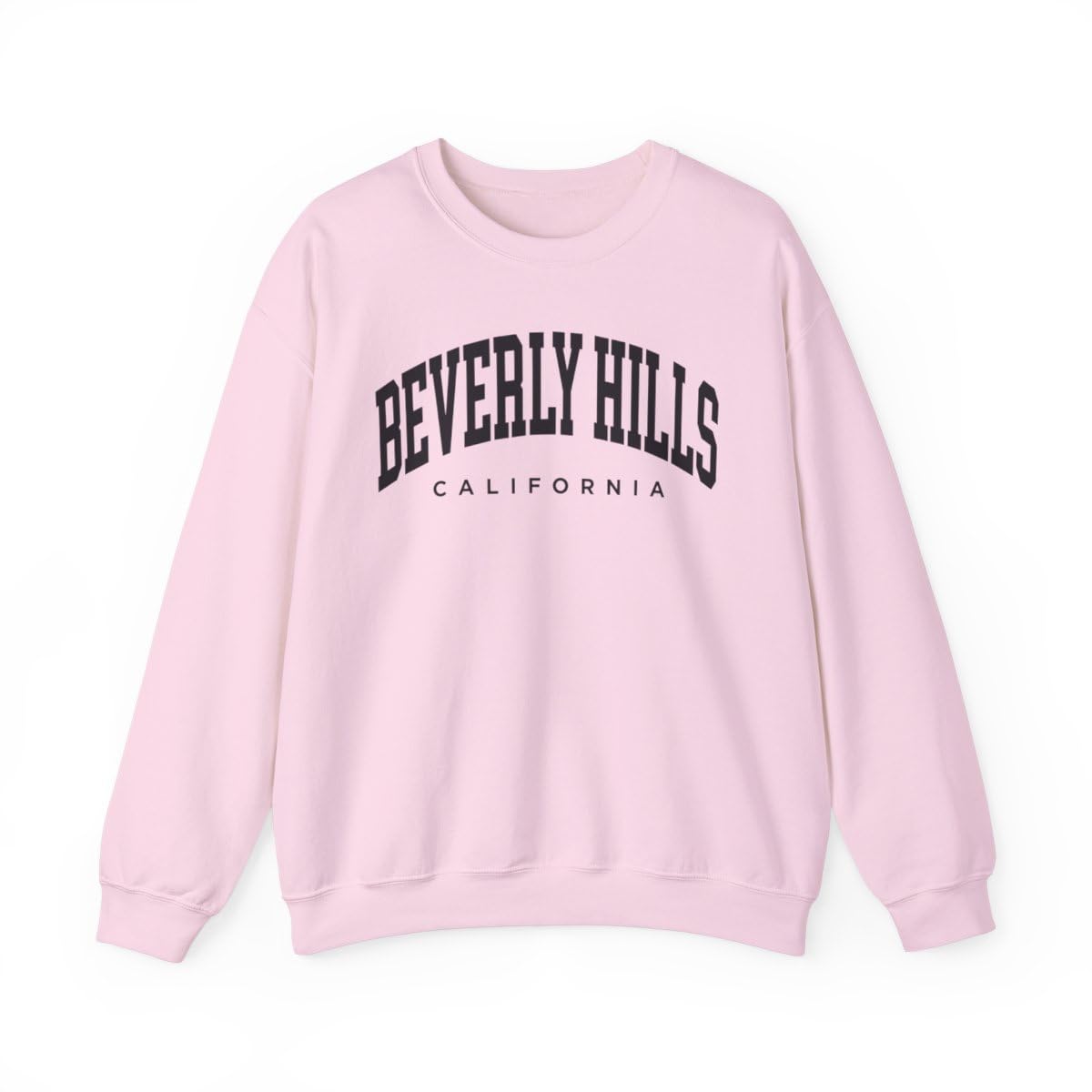 CUSTOMI Beverly Hills California Adult Unisex Crewneck Sweatshirt