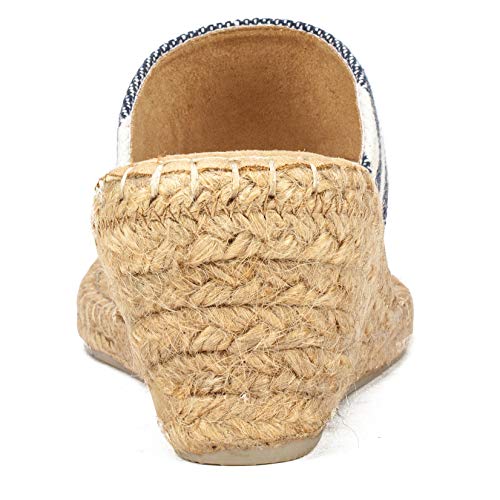 Image of WHITE MOUNTAIN Women's Beachball Espadrille Wedge Sandal
