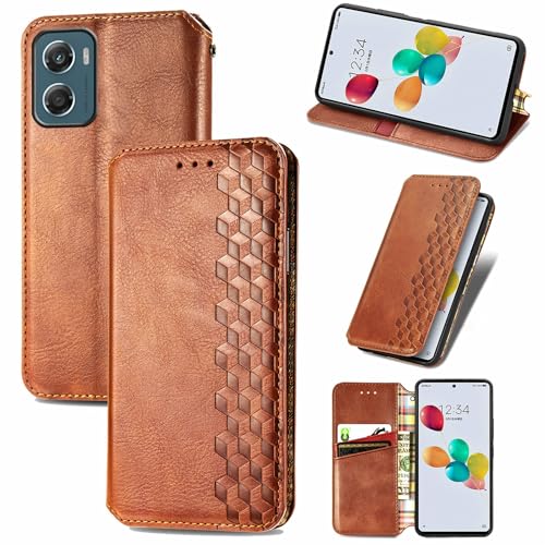 Tuxiwei �Ή�Motorola Moto G06 2026 PU���U�[�P�[�X �蒠�^ �J�[�h���[ �蒠 �J�o�[�X�g���b�v�t�� �x���g�}�O�l�b�g ���g���[�� Moto G06 �v�� �X�}�z�P�[�X ����PU���U�[ �`�F�b�N�� �}�O�l�b�g�� ���z�^ �G���K