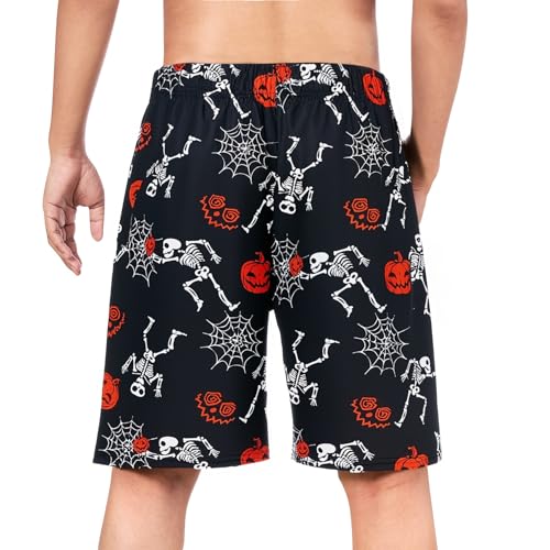 Vogseek Men's Christmas Pajama Shorts Men Pj Sleepwear Bottoms with Drawstring2