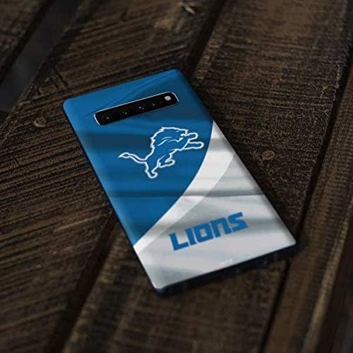 Skinit Decal Phone Skin Compatible with Samsung Galaxy S10 Plus - Officially Licensed NFL Detroit Lions Design