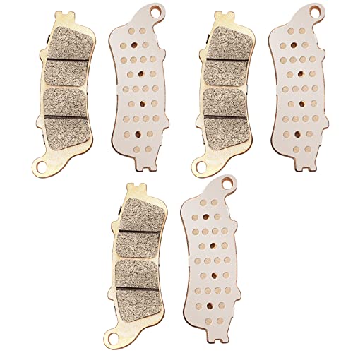Brake Pads Front Rear Sintered for Honda VTX1800 Fury Interstate Sabre Stateline 1300-ABS VT1300 Shadow Aero 750-ABS VT750