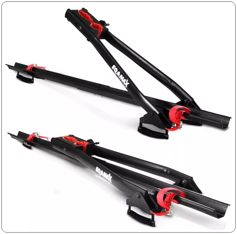 2 Transportadores Bicicleta Teto Velox Aço Eqmax Transbike