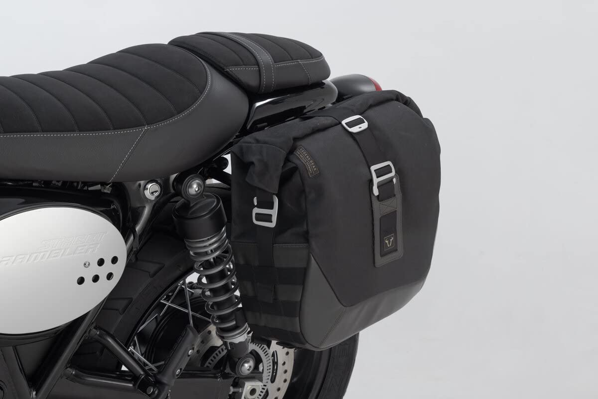 SW-Motech SLC Seitenträger links kompatibel mit Triumph Street Twin/Scrambler/Cup, Thruxton TFC St.