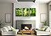 Green Forest Canvas Wall Decor 12x16 inches, Home Decor with Natural Light Elements, Minimalist Canvas Print for Living Room, Bedroom, or Hallway -3 Panels Sunrise Landscape Modern Nature Art