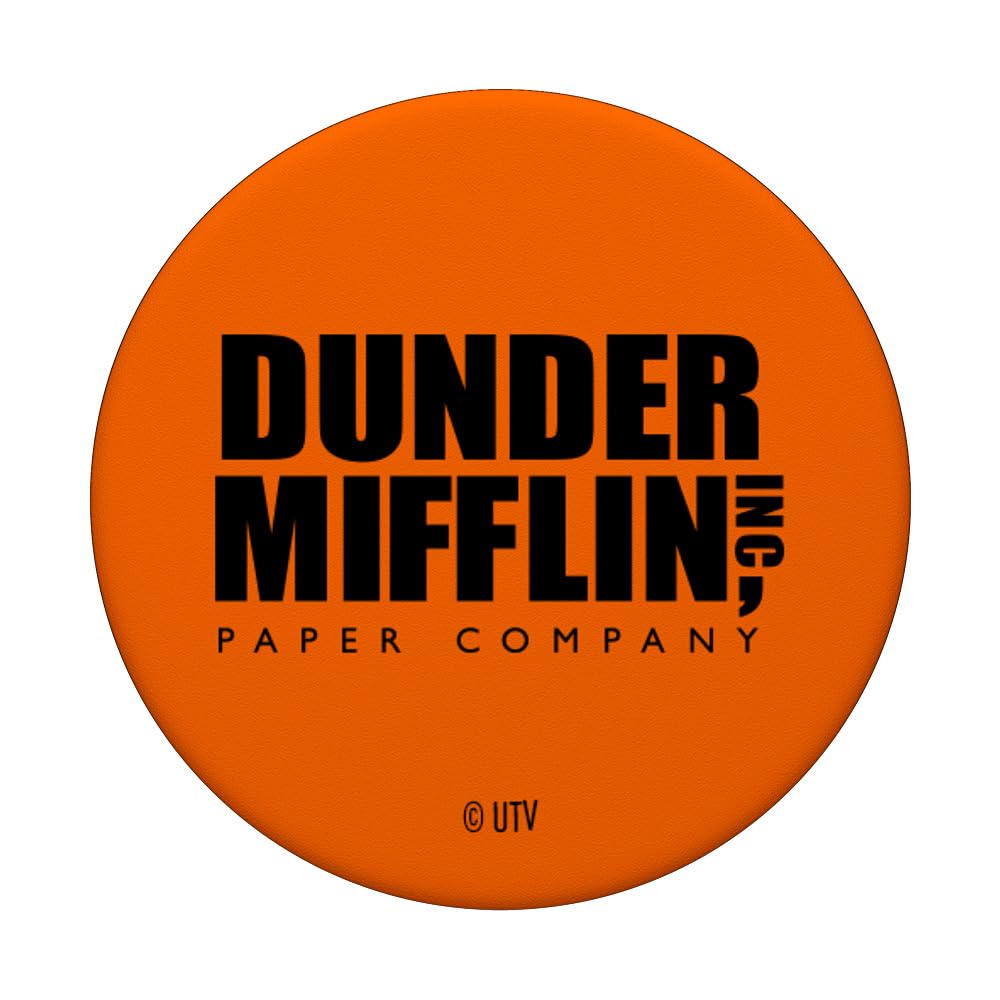 The Office - Logo DM Nero PopSockets PopGrip Intercambiabile