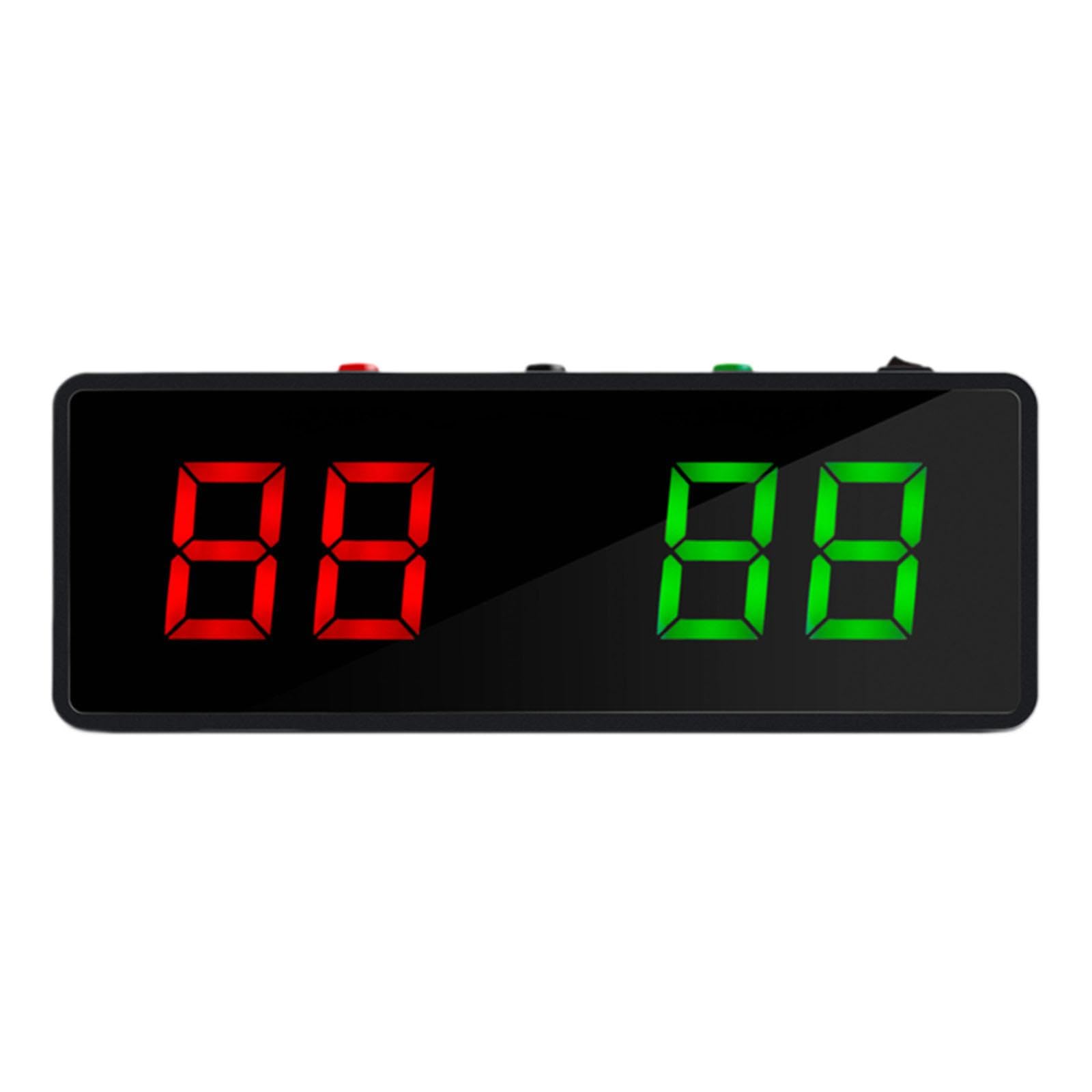Colaxi Billiard Electronic Scoreboard Digital Scoreboard Competition Premium Scoring Professional Versatile Practical Rechargeable, Without Iron Bracket