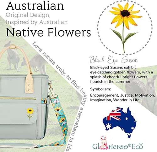 Glorieroo Deluxe Lunch Bag Women - Leakproof Insulated Lunch Box For Women 2023 Newest Gifts Wetproof Multipocket Lunch Tote Bag With Removable Strap For Work/Picnic #TOP5