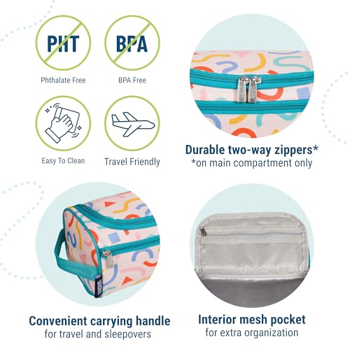 Image of Wildkin Toiletry Bag for Boys and Girls, Ideal for School, Weekend, or Overnight Travel
