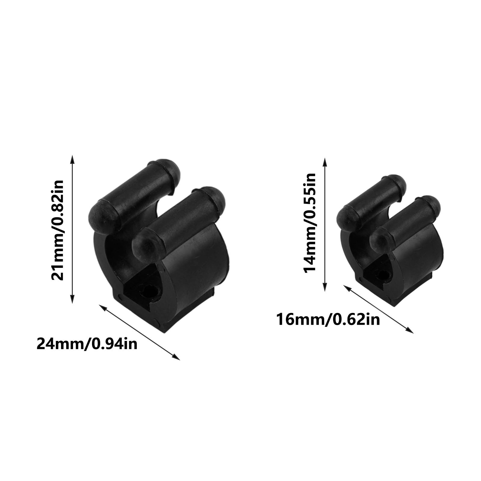 5 soportes portátiles para caña de pescar, para palos de pescar, para colocar en la pared, accesorios para peces al aire libre, soporte de clip para localizar tacos de billar