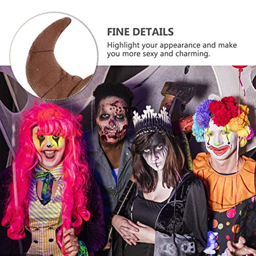 FOMIYES - Cerchietto per capelli, con orecchie di