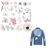  bobo4818 Patches Zum AufbüGeln, Schöne Patch T-Shirt Pullover Thermotransfer Papier Patch Kleidung DIY Dekor