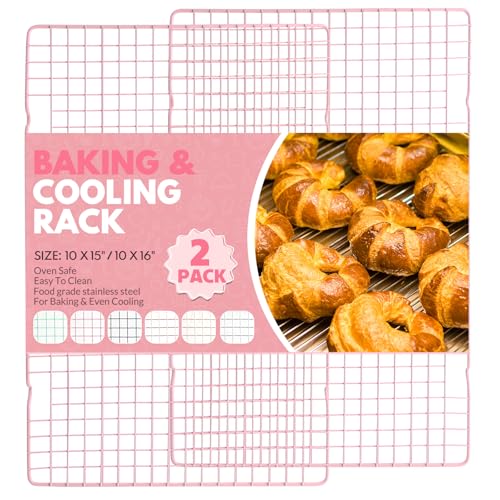 2 PCS Cooling Racks for Cooking and Baking, 16x...
