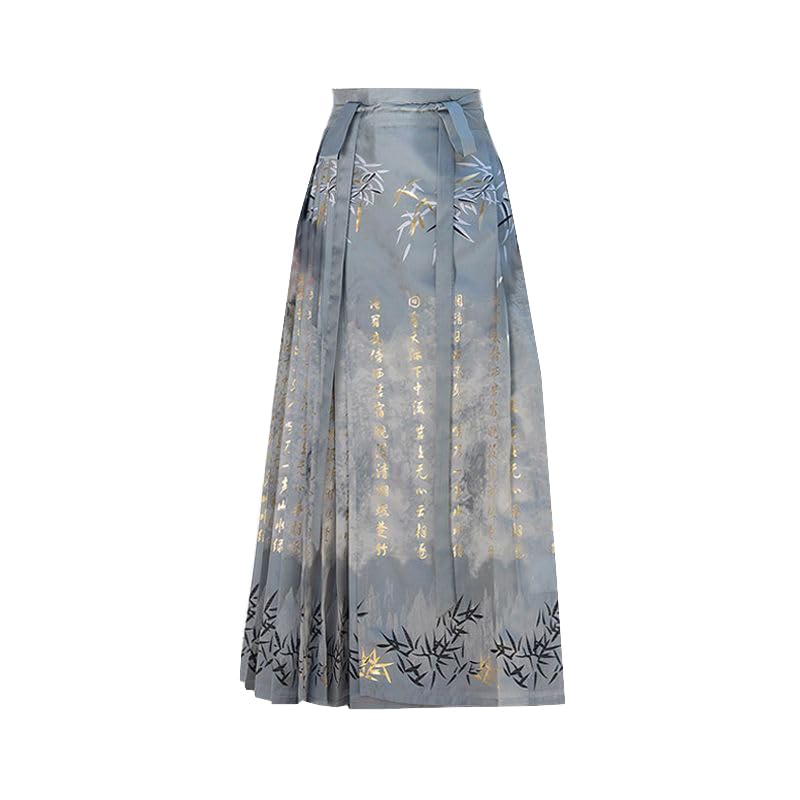 2-Piece Set of Chinese-Style Skirts for Women