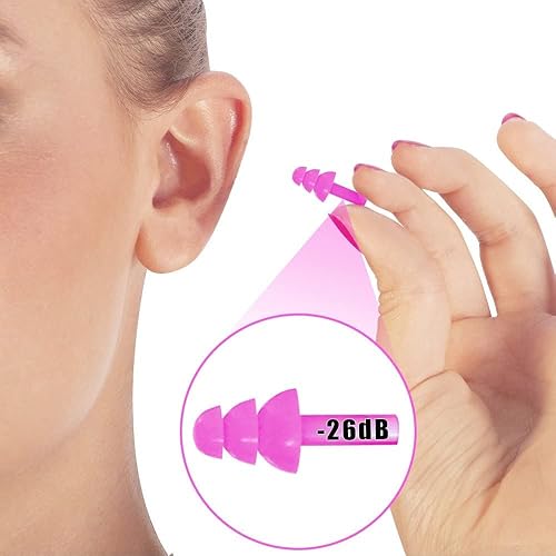 Miniatura 2 de Tapones para los oídos con reducción de ruido, reutilizables, protección auditiva de concierto, tapones para los oídos de seguridad, construcción,