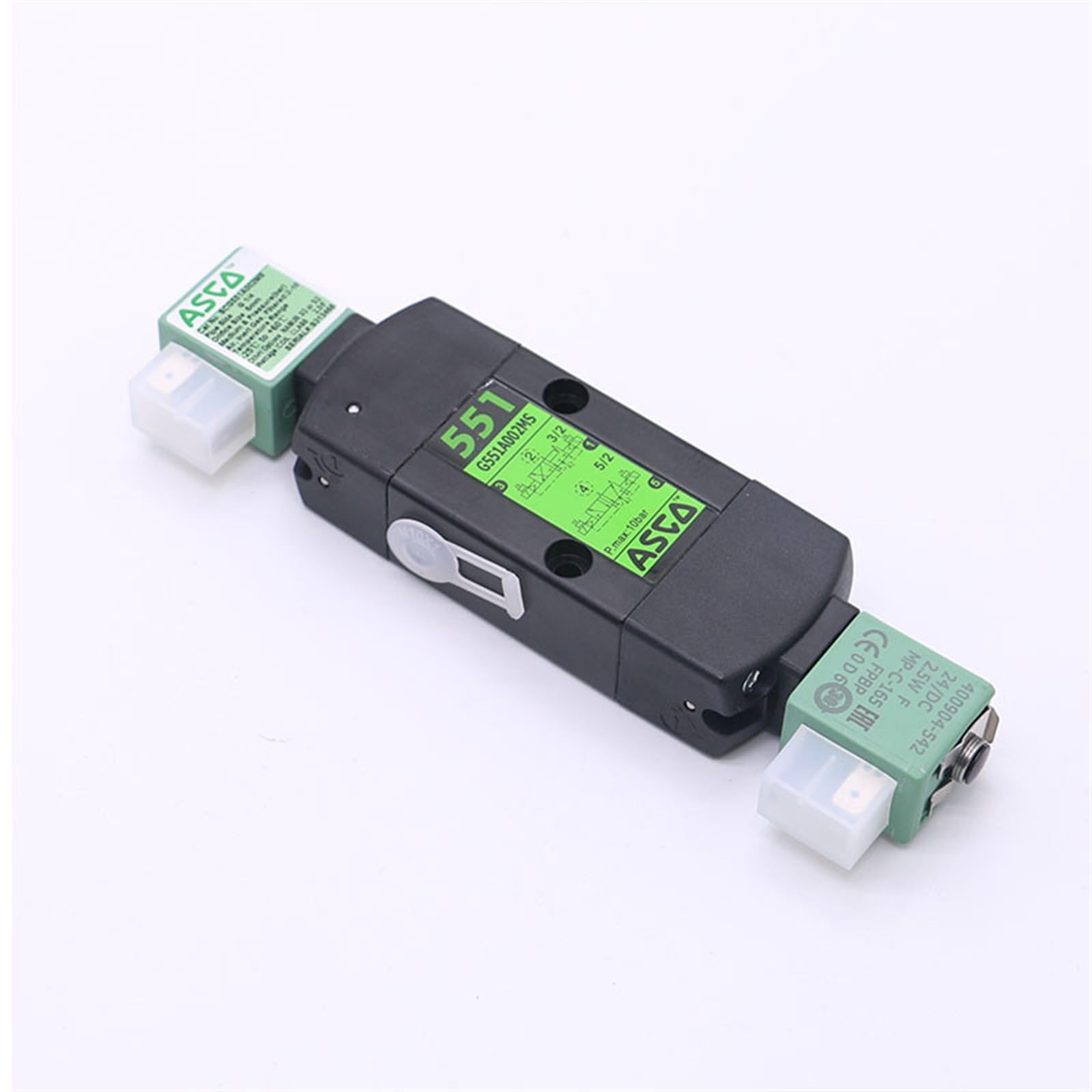 SCG551A001MS / G551A002MS / G551A017MS / G551A018MS Válvula Solenoide SCO de 5/2 Vías 1/4" 6mm(SCG531C017MS,DC24V)