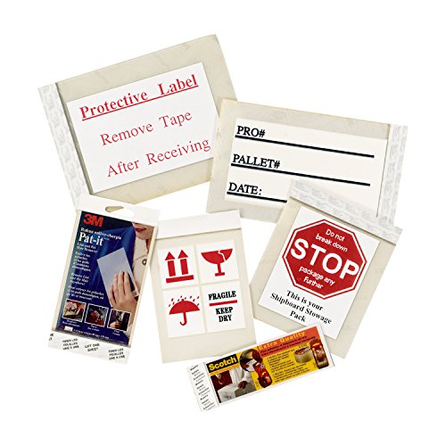 Image of 3M 95257-case Tape, 1 In x 4 In, 960 Pads Per Case, 809G, Polypropylene, Transparent (Pack of 960)
