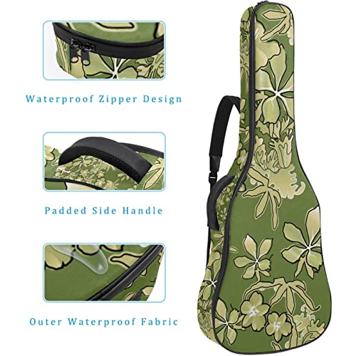 Housse imperméable pour guitare acoustique avec double bandoulière et poche Motif cactus et coucher de soleil… - Les Beatles, Paul McCartney, John Lennon, RIngo Starr, George Harrison Housse imperméable pour guitare acoustique avec double bandoulière et poche Motif cactus et coucher de soleil… – Image 5