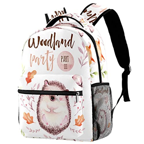 Sac à dos de voyage avec porte-bouteille ergonomique pour filles et garçons