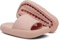 Chinelo Nuvem Ortopédico Macio Feminino Masculino Leve (39/40, Blush)
