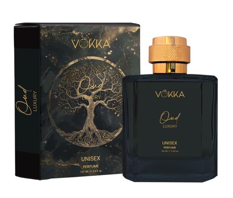 Vokka Oud 100 ml | Unisex Luxury Long Lasting Smokey Perfume For Men And Women | Woody Pleasant Scent Eau De Parfum | EDP Fragrance for Gift | Notes: Spicy Sandalwood Agarwood-image-0