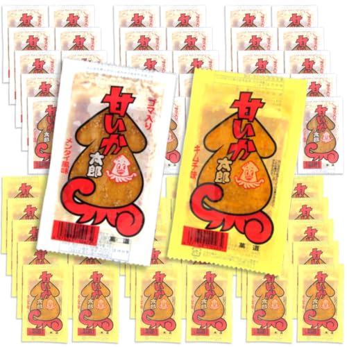 菓道 甘いか太郎 メンタイ味 【30枚】キムチ味 【30枚】2種 60枚 駄菓子 珍味 おつまみ 業務用 大容量 詰め合わせ まとめ買い 【商標登録番号 第6667215】