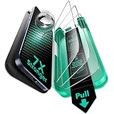 【３秒で完成・50kg耐衝撃】ESR ガラスフィルム iPhone 17 Pro Max 用 9H越え硬度 強化ガラス 米軍MIL規格保護 ３枚 AR加工 さらさら 気泡無し 指紋防止 自動除塵 ホコリフリー SGS認定品 1.7M鋼球落下テスト 高耐久 いphone17promaxガラスフィルム 超簡単ガイド枠(UltraFitトレイ)付きAmorite保護フィルム